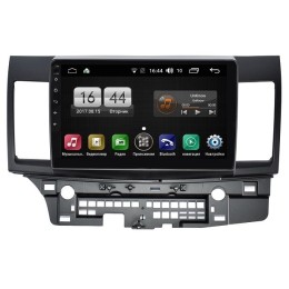 Магнитола FARCAR LX037R (S195) для Mitsubishi Lancer X 2007-2018 на Android 8.1
