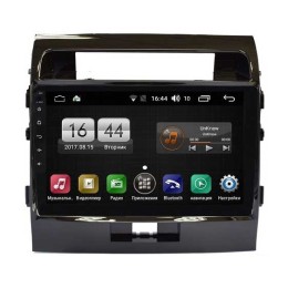 Магнитола FARCAR LX381R (S195) для Toyota Land Cruiser 200 2007-2015 на Android 8.1