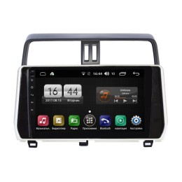 Магнитола FARCAR LX1053R (S195) для Toyota Prado 150 2017-2020 на Android 8.1