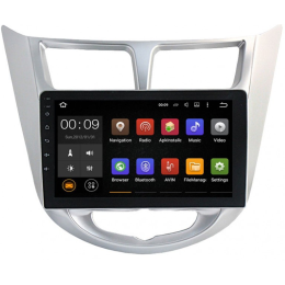 Штатная магнитола Roximo 4G RX-2003 для Hyundai Solaris I 2011-2017 (Android 12.0)