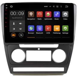 Штатная магнитола Roximo 4G RX-3202 для Skoda Octavia A5 (Android 12.0)