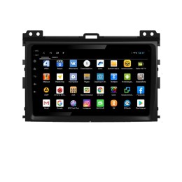 Parafar для Toyota Land Cruiser Prado 120 2002-2009 на Android 12.0 (PF456XHD)