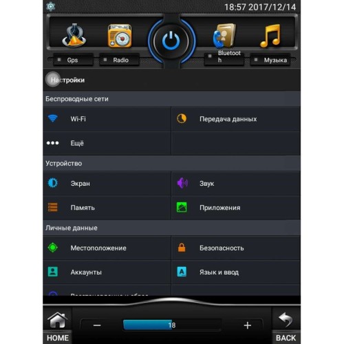 Штатная магнитола Changan CS75 2017-2022 (Tesla Style) LeTrun 2281 Android 5.1 Intel SoFIA