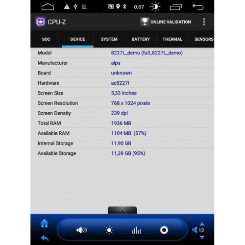 ШТАТНАЯ МАГНИТОЛА CHEVROLET CRUZE ДО 2013 ГОДА 9.7 ДЮЙМА TESLA LETRUN 2875 ANDROID 8.X MTK-L