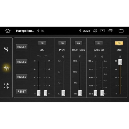 ШТАТНАЯ МАГНИТОЛА CHEVROLET TAHOE LETRUN 2853 ANDROID 9.X DSP