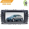 ШТАТНАЯ МАГНИТОЛА FORD FOCUS 2, MONDEO 4 (ОВАЛ) ЦВЕТ ЧЕРНЫЙ LETRUN 2605 ANDROID 8.X MTK 4G