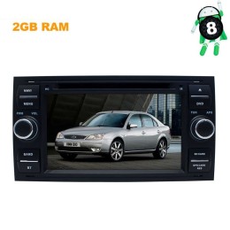 ШТАТНАЯ МАГНИТОЛА FORD FOCUS 2, MONDEO, C-MAX, TRANSIT ЦВЕТ ЧЕРНЫЙ LETRUN 2732 ANDROID 9.X MTK-L