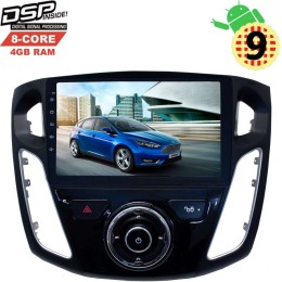 Штатная магнитола Ford Focus III 2011-2018 LeTrun 2909 DSP на Android 9.0 (8 ядер)