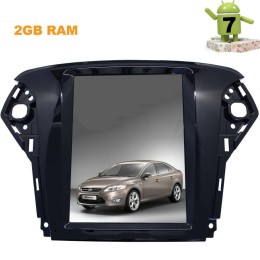 ШТАТНАЯ МАГНИТОЛА FORD MONDEO 2011-2013 LETRUN 2916 ANDROID 7.X ЭКРАН 10 ДЮЙМОВ TESLA