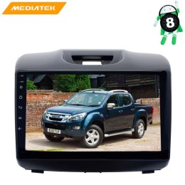 ШТАТНАЯ МАГНИТОЛА ISUZU D-MAX С 2013 ГОДА LETRUN 2957 ANDROID 8.0 9 ДЮЙМОВ MTK-L 2.5D