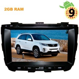 ШТАТНАЯ МАГНИТОЛА KIA SORENTO С 2013 ГОДА 8 ДЮЙМОВ ANDROID 9.X LETRUN 2719