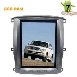 ШТАТНАЯ МАГНИТОЛА LEXUS LX-470 2003-2007 Г. LETRUN 2834 ANDROID 7.X 12 ДЮЙМОВ TESLA