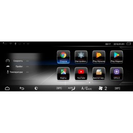 ШТАТНАЯ МАГНИТОЛА MERCEDES A-CLASS W176 2013-2015 Г. LETRUN 2700 ANDROID 7.X 4G