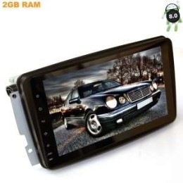 ШТАТНАЯ МАГНИТОЛА MERCEDES C-CLASS W203, CLK-CLASS C209, G-CLASS W463 LETRUN 2704 ANDROID 9.X DSP