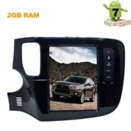 ШТАТНАЯ МАГНИТОЛА MITSUBISHI Outlander III 2013-2020 LETRUN 2796 9.5 ДЮЙМОВ ANDROID 7.X TESLA