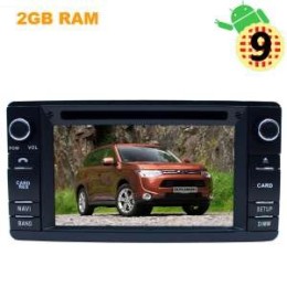 Штатная магнитола Mitsubishi ASX, Lancer X, Outlander III, L200 V, Pajero IV 2011-2019 LeTrun 2866 на Android 9.0