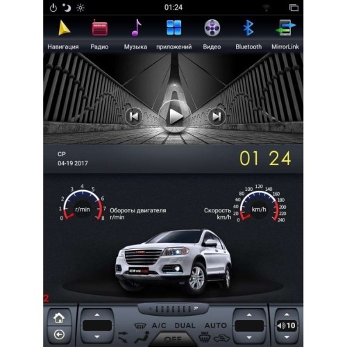 ШТАТНАЯ МАГНИТОЛА MITSUBISHI PAJERO SPORT C 2016 ГОДА LETRUN 2915 ANDROID 7.X TESLA 12 ДЮЙМОВ