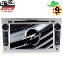 ШТАТНАЯ МАГНИТОЛА OPEL ASTRA, VECTRA, ZAFIRA, CORSA LETRUN 2685 ANDROID 9.X ЦВЕТ СЕРЕБРО DSP