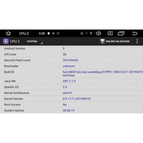 Штатная магнитола Opel Insignia I 2008-2013 LeTrun 2717 DSP на Android 9.0 (6 ядер)