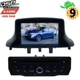 ШТАТНАЯ МАГНИТОЛА RENAULT FLUENCE 2009-2016, MEGANE 3 2009-2014 LETRUN 2810 ANDROID 9.X DSP 6 ЯДЕР