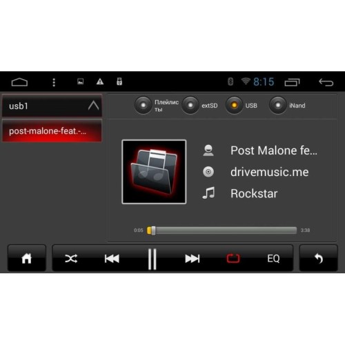 ШТАТНАЯ МАГНИТОЛА SKODA SUPERB 2008-2014 8 ДЮЙМОВ ANDROID 5.X LETRUN 1769