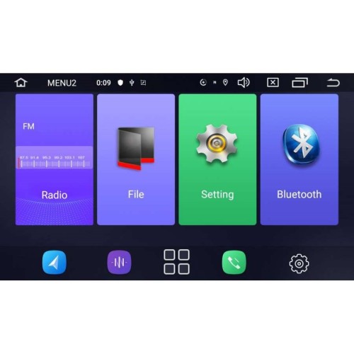 Штатная магнитола SsangYong Actyon II 2010-2013 LeTrun 2815 на Android 9.0 Intel