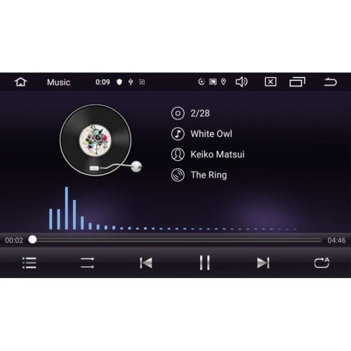 Штатная магнитола SsangYong Actyon II 2010-2013 LeTrun 2815 на Android 9.0 Intel
