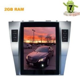 ШТАТНАЯ МАГНИТОЛА TOYOTA CAMRY 2006-2011 LETRUN 1918 9.75 ДЮЙМА ANDROID 7.X TESLA