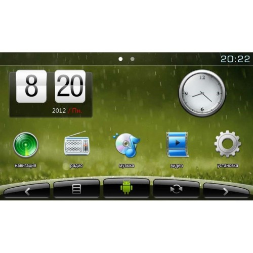 ШТАТНАЯ МАГНИТОЛА TOYOTA CAMRY 2011-2014 CARPAD DUOS II LETRUN 1177 8 ДЮЙМОВ