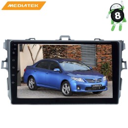 ШТАТНАЯ МАГНИТОЛА TOYOTA COROLLA 2007-2012 Г. LETRUN 2948 9 ДЮЙМОВ ANDROID 8.X MTK-L 2.5D