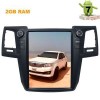 ШТАТНАЯ МАГНИТОЛА TOYOTA HILUX, FORTUNER C 2005 ДО 2015 ГОДА LETRUN 2744 12 ДЮЙМОВ ANDROID 7.X TESLA