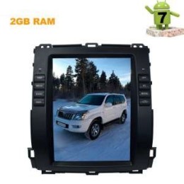 ШТАТНАЯ МАГНИТОЛА TOYOTA LAND CRUISER PRADO 120 LETRUN 2746 10.25 ДЮЙМА ANDROID 7.X TESLA