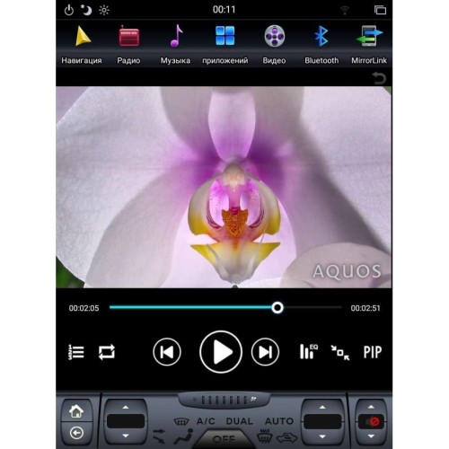 ШТАТНАЯ МАГНИТОЛА TOYOTA PRADO 150 2010-2013 Г. LETRUN 2776 12 ДЮЙМОВ ANDROID 7.X TESLA