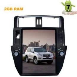 ШТАТНАЯ МАГНИТОЛА TOYOTA PRADO 150 2010-2013 Г. LETRUN 2776 12 ДЮЙМОВ ANDROID 7.X TESLA