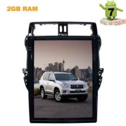 ШТАТНАЯ МАГНИТОЛА TOYOTA PRADO 150 С 2013 ГОДА LETRUN 2750 ANDROID 7.X ЭКРАН 12 ДЮЙМОВ TESLA