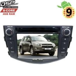 ШТАТНАЯ МАГНИТОЛА TOYOTA RAV4 2006-2012 Г. LETRUN 2733 ANDROID 9.X DSP