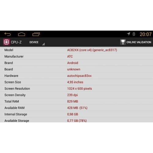 ШТАТНАЯ МАГНИТОЛА TOYOTA VERSO WINCA S160 M133 ANDROID 4.4.4