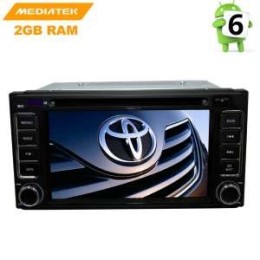 ШТАТНАЯ МАГНИТОЛА TOYOTA УНИВЕРСАЛЬНАЯ 200*100 LETRUN 2703 ANDROID 8.X MTK 4G