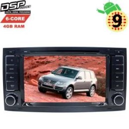 ШТАТНАЯ МАГНИТОЛА VOLKSWAGEN TOUAREG 2002-2010 MULTIVAN 2009-2015 LETRUN 2823 ANDROID 9 DSP 6 ЯДЕР