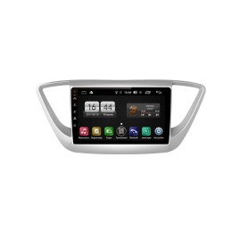 Магнитола FARCAR LY766R (S185) для Hyundai Solaris II 2017+ на Android 8.1