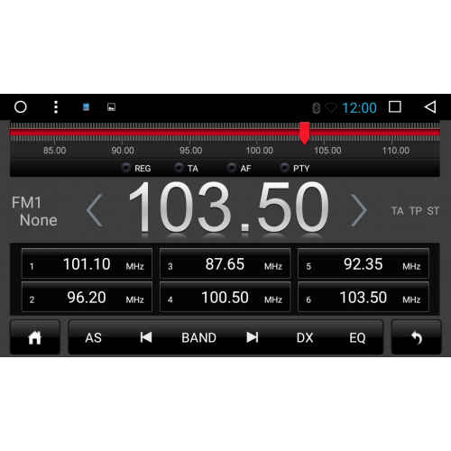 Штатная магнитола Vomi VM2732-T8 для Nissan Qashqai 2006-2013 на Android 7/8