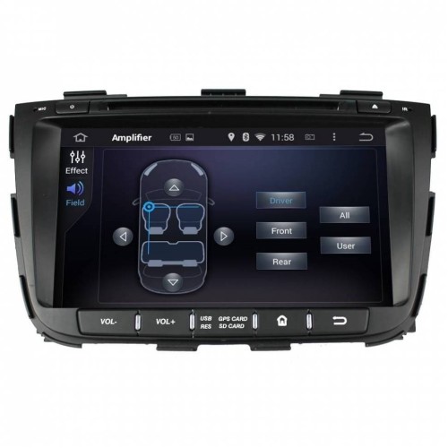 Штатная магнитола CarMedia KD-8050-P6 для Kia Sorento (2012-2015) (XM, рестайл) на Android 9.0