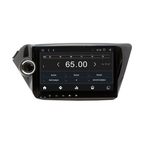 Штатная магнитола Wide Media WM-KR9019NC для Kia Rio III 2011-2017 Android 7.1.2