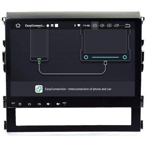 Штатная магнитола CarMedia MKD-T125-P6 для Toyota LC 200 2015-2021 на Android 10.0
