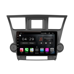 Магнитола Farcar RL035R (S300) для Toyota Highlander (U40) 2007-2013 на Android 9.0