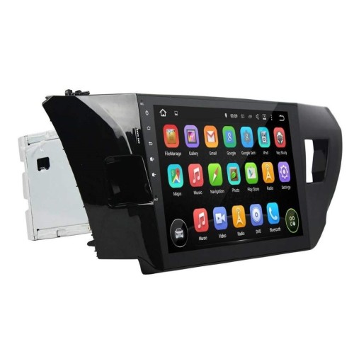 Штатная магнитола CarMedia KD-1035-P5 для Toyota Corolla E170 2013+ на Android 9.0