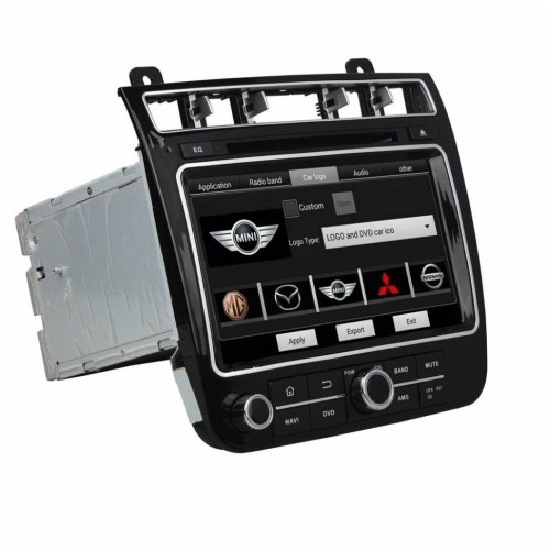 Штатная магнитола CarMedia KD-8122-P5-4G для Volkswagen Touareg 2015+ на Android 10.0