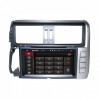 Штатная магнитола CarMedia KD-8015-P5 для Toyota Land Cruiser Prado 150 2009-2013 серебро на Android 9.0