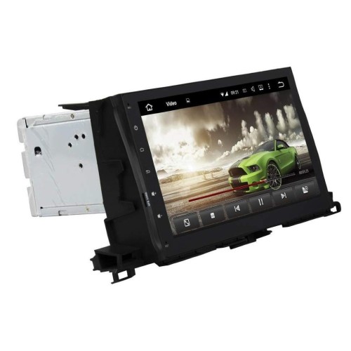 Штатная магнитола CarMedia KD-1036-P5 для Toyota Highlander 2014+ U50 на Android 9.0