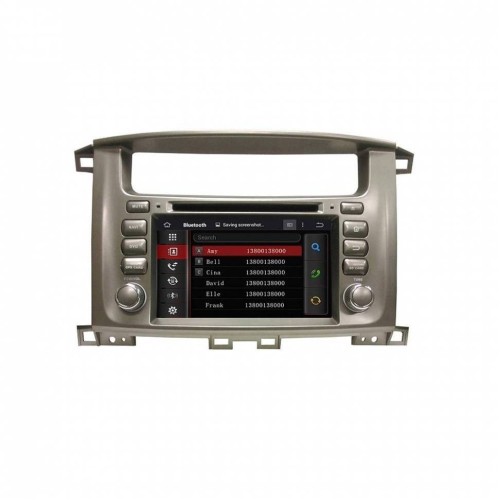 Штатная магнитола CarMedia KD-7020-P5 для Toyota Land Cruiser 100 (2002-2008) на Android 9.0